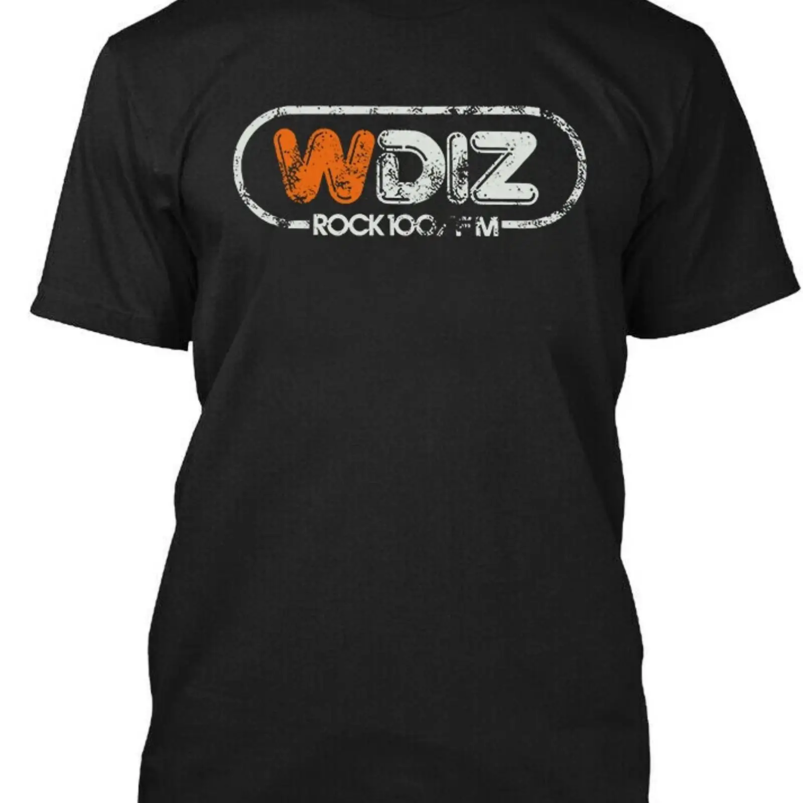 Commercial Printing News - 新しい人気のWDIZアメリカの商用ラジオ局ヴィンテージロゴTシャツS 4XLヴィンテージウォッシュドファッションストリートウェア通気性