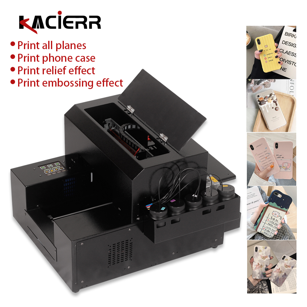 Commercial Printing Process - ミニA4 UV非接触インクジェットプリンター、携帯電話ケース/革/写真/ロゴのカスタム加工と印刷に