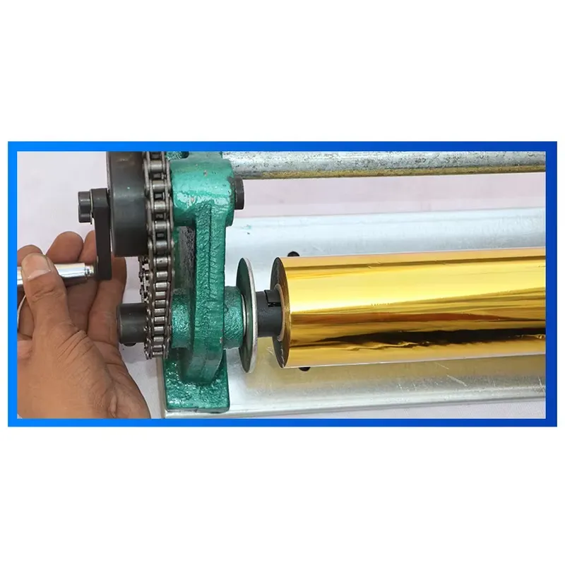 金箔電気化学切断アルミ熱転写ブロンジングフィルム切断手動フィ - Foil Transfer Machine のレビューと価格