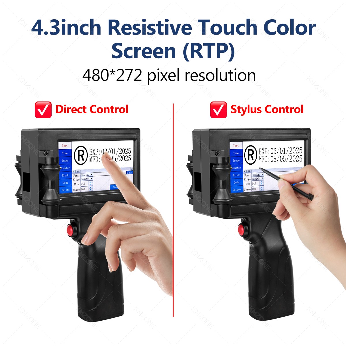 ポータブルハンドヘルドインクジェットプリンター、インクカート - Commercial Printing Images のレビューと価格