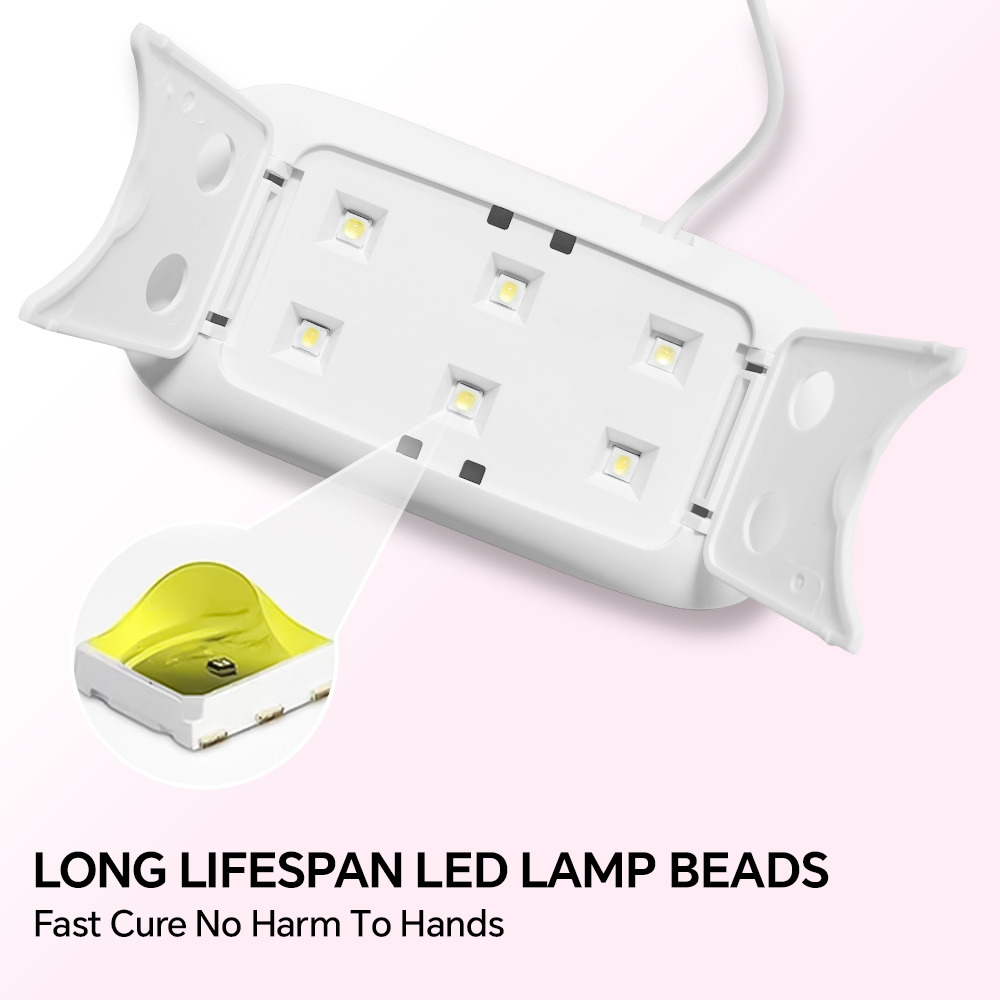 プロ仕様UV LEDネイルランプ、USB給電式ネイル硬化ライ - Uv Led Lamp Printer のレビューと価格