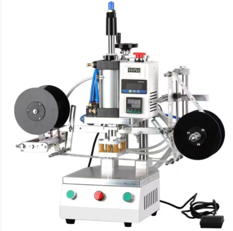 ホットスタンプ商標パターンロゴエンボス加工空気圧式ホットフォ - Foil Transfer Machine のレビューと価格