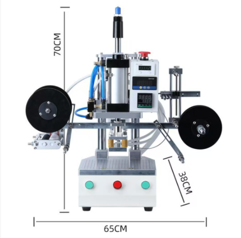 ホットスタンプ商標パターンロゴエンボス加工空気圧式ホットフォ - Foil Transfer Machine のレビューと価格