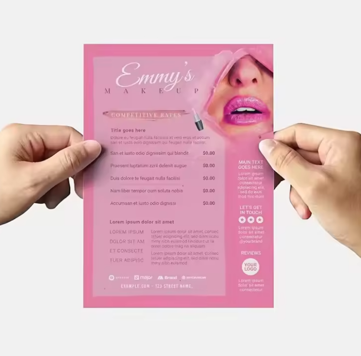 カスタマイズされた光沢紙フライヤー,両面印刷,商用,高品質, - Commercial Flyer Printing のレビューと価格