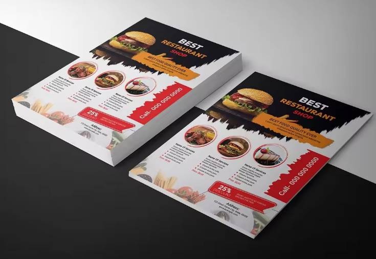 カスタマイズされた光沢紙フライヤー,両面印刷,商用,高品質, - Commercial Flyer Printing のレビューと価格