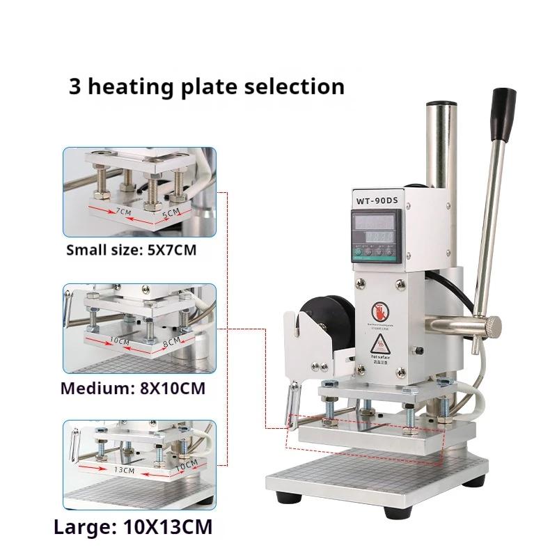 ホットスタンピングマシン、レザー、ハンドホールドペーパークラ - Foil Transfer Machine のレビューと価格