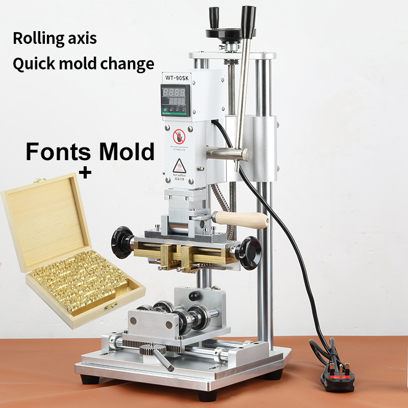 新しくアップグレードされた二軸エンボス加工機手動ホット箔スタ - Foil Transfer Machine のレビューと価格
