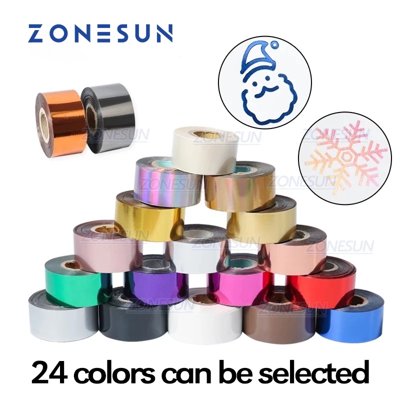 ZONESUN 3/4/5 センチメートルゴールドシルバー黒 - Foil Transfer Machine のレビューと価格