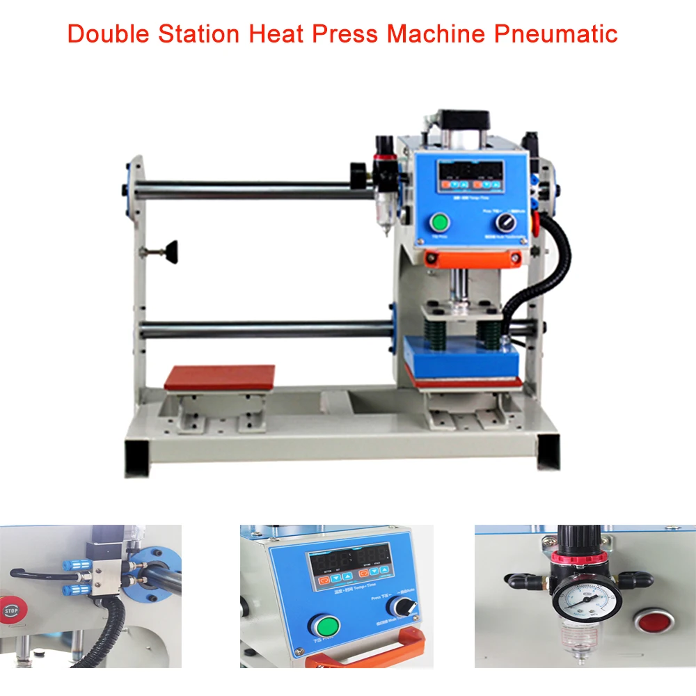 250x350mm ダブルステーション空気圧式ホットスタンプ - Foil Transfer Machine のレビューと価格